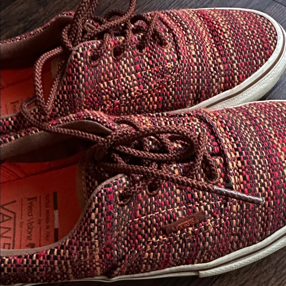 VANS X Prima Visione Textile woven in Italy, size 7.5 women - Picture 7 of 10